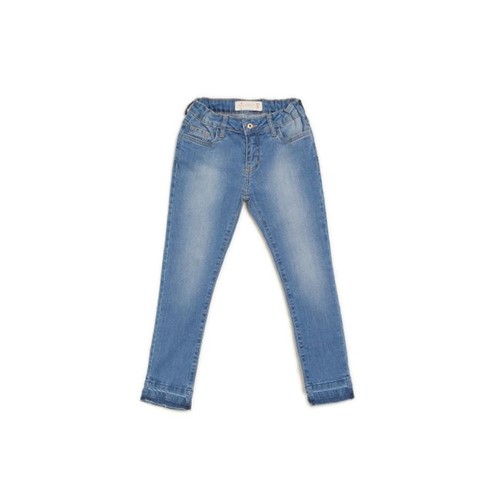 Fábula | Calca Jeans Barra Desfiada Jeans - 6
