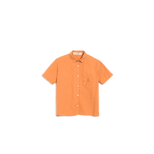 Fábula | Camisa Bordado Macacada Mel - 6