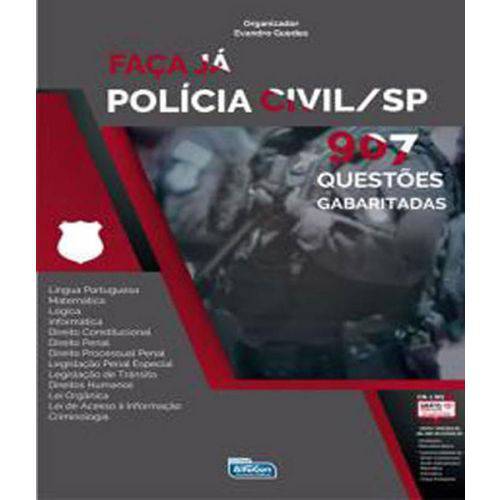 Faca Ja - 907 Questoes - Policia Civil do Estado de Sao Paulo - Pc Sp