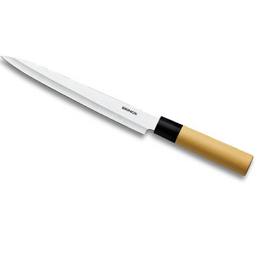 Faca Samurai para Sushi e Sashimi 8.4 Aço Inox 2504/305 - Brinox