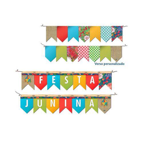 Faixa Decorativa Bandeirola Festa Junina Festcolor
