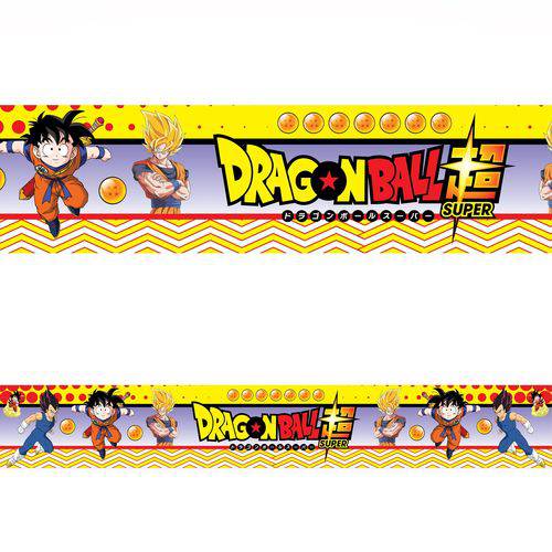 Faixa Decorativa Border Dragon Ball 5 M por 15 Cm