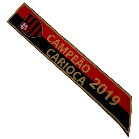 Faixa Flamengo Campeão Carioca 2019 UN