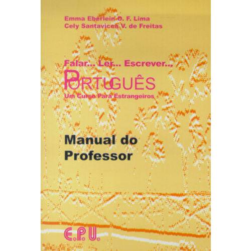Falar... Ler... Escrever Portugues - Manual do Professor