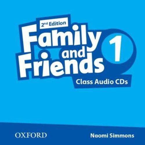 Family And Friends - Level 1 - Class Audio CD Audiobook - Second Edition