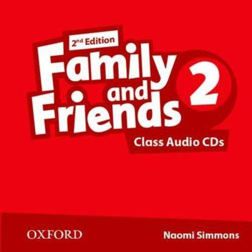 Family And Friends - Level 2 - Class Audio CD Audiobook - Second Edition