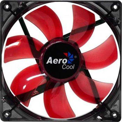 Fan 12cm com LED Vermelho EN51363 - Aerocool