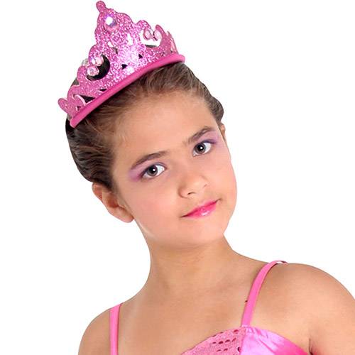 Fantasia Barbie Sapatilhas Mágicas Luxo M - Rosa e Azul - Sulamericana