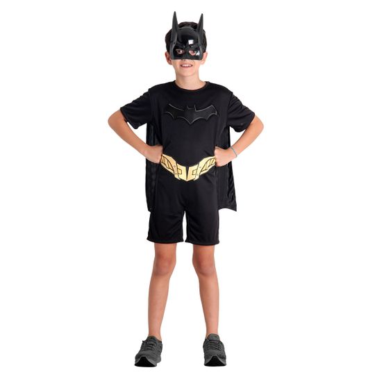 Fantasia Batman Beware Infantil Curto G
