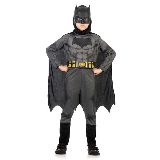 Fantasia Batman Infantil Standard - Liga da Justiça P