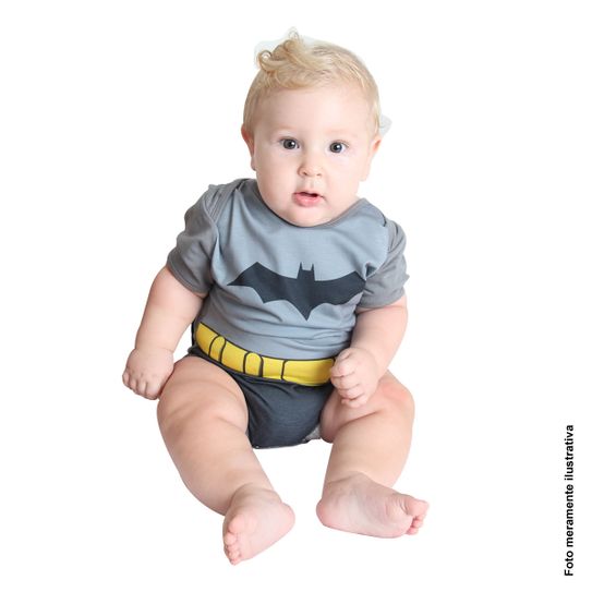 Fantasia Body Batman Bebê Verão P
