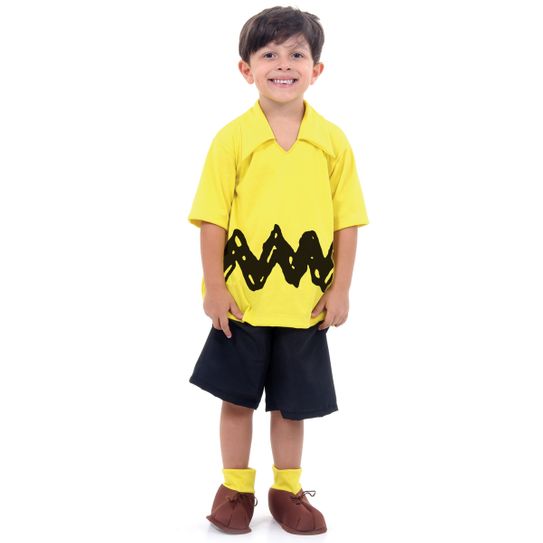 Fantasia Charlie Brown Infantil - Peanuts P