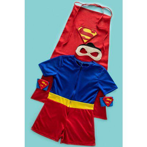 Fantasia Completa Inspirada no Super Homem - Quimera Kids