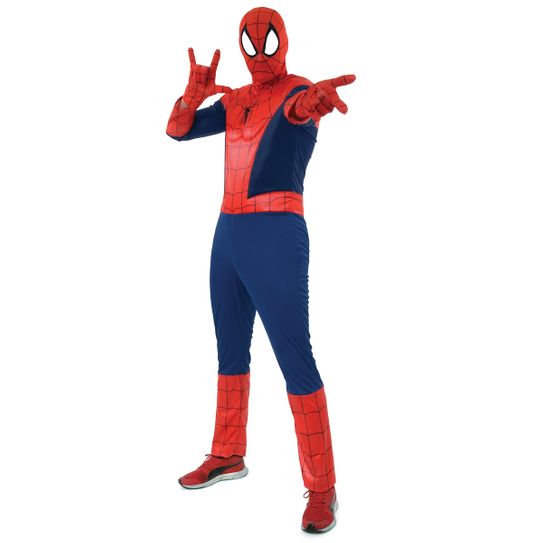 Fantasia Homem Aranha Adulto - Spider Man P