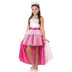 Fantasia Infantil Barbie Rock In Royals Luxo - Sulamericana Fantasias