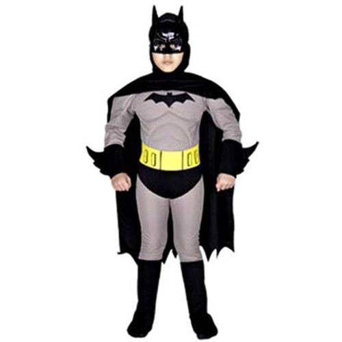 Fantasia Infantil Batman Luxo – P