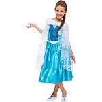 Fantasia Infantil Frozen Elsa Luxo - Rubies