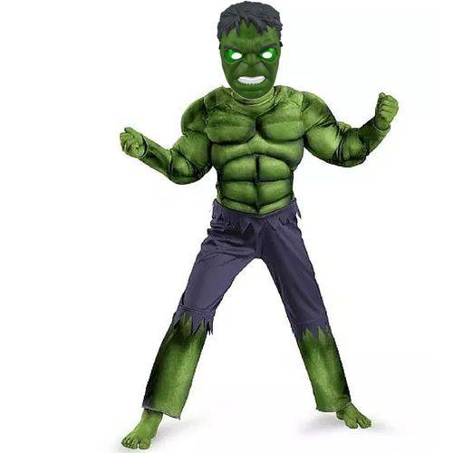 Fantasia Infantil o Incrível Hulk com Músculo