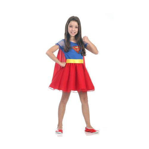 Fantasia Infantil Princesa Super Mulher 22059 - Sulamericana