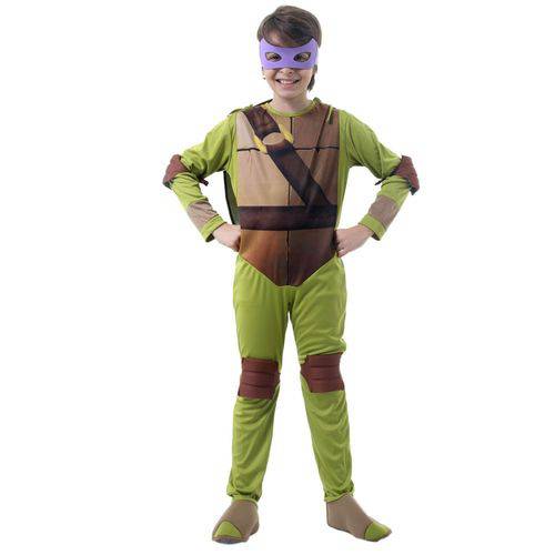 Fantasia Infantil Sulamericana Donatello Tartarugas Ninjas Verde G