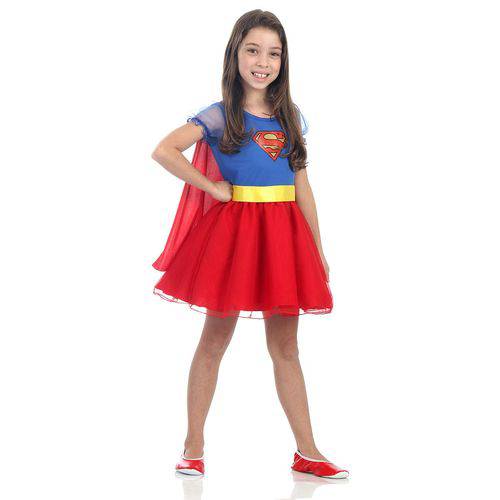 Fantasia Infantil Super Mulher Princesa Dc Comics - Super-mulher