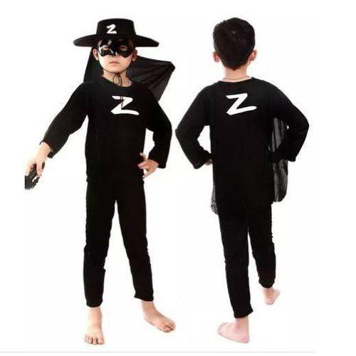 Fantasia Infantil Zorro Tam P