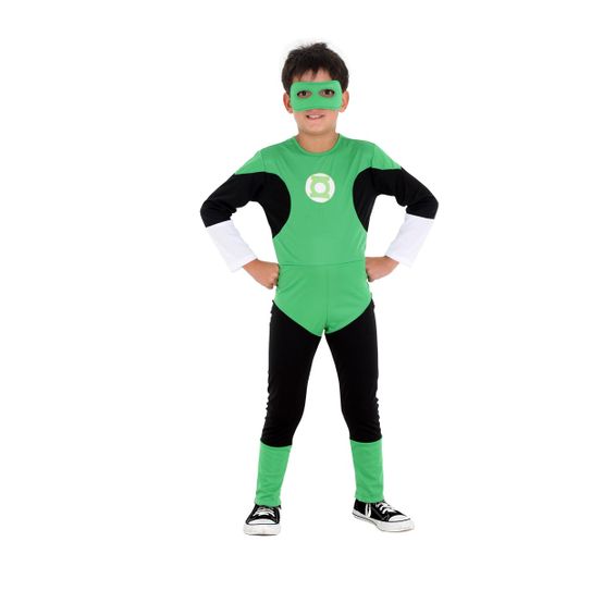 Fantasia Lanterna Verde Infantil Standard P
