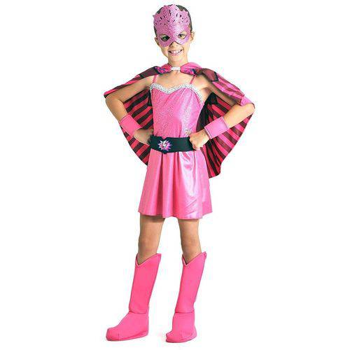 Fantasia Luxo Barbie Super Princesa P - Sulamericana