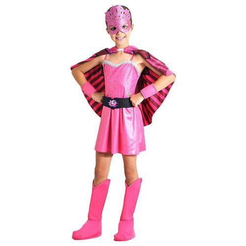 Fantasia Luxo Barbie Super Princesa