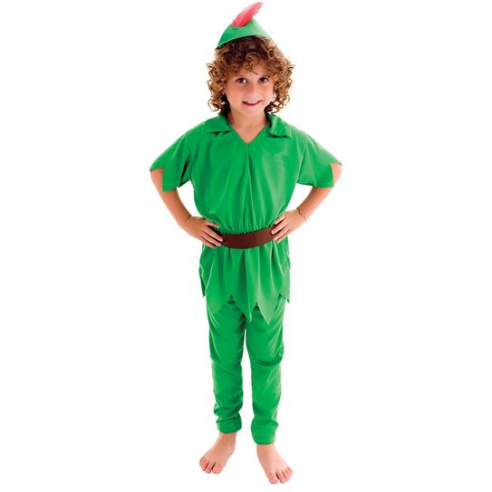 Fantasia Peter Pan Disney Infantil Longo P