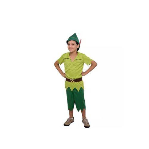 Fantasia Peter Pan Infantil Tam 4