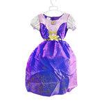 Fantasia Princesa Rapunzel Vestido Infantil Enrolados