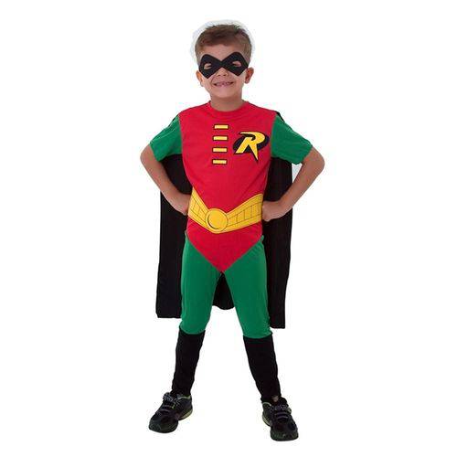 Fantasia Robin Infantil Standard Batman