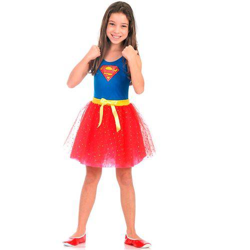 Fantasia Super Mulher Infantil Dress Up Original Dc Comics Sulamericana 16310