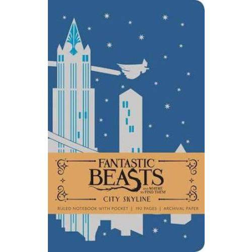 Fantastic Beasts And Where To Find Them: City Skyline Hardcover Ruled Notebook