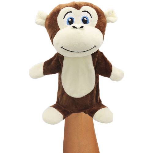 Fantoche de Pelúcia - Macaco - Unik Toys