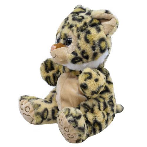 Fantoche Leopardo 24cm - Pelúcia