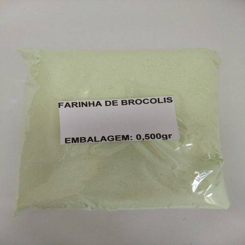 Farinha de Brócolis - Embalagem 0,500gr