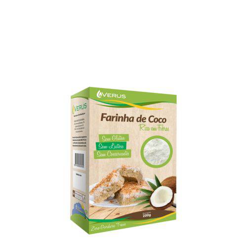 Farinha de Coco - 200g Verus
