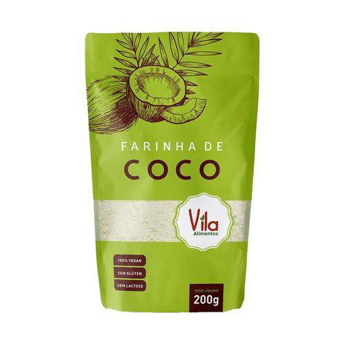 Farinha de Coco 200g - Vila Alimentos