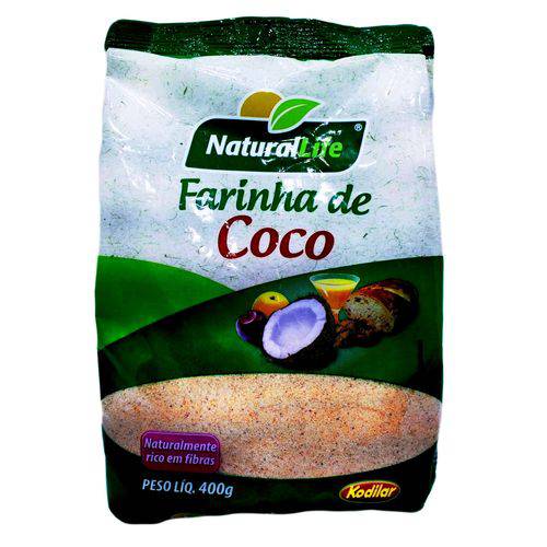 Farinha de Coco - 400g - Natural Life