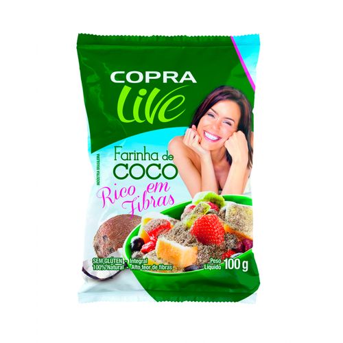 Farinha de Coco - Copra - 100g
