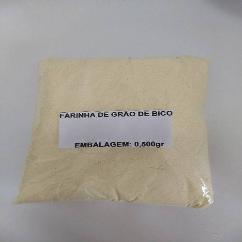 Farinha de Grão de Bico - Embalagem 0,500gr