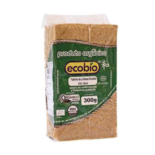 Farinha de Linhaça Dourada Orgânica Ecobio 300g