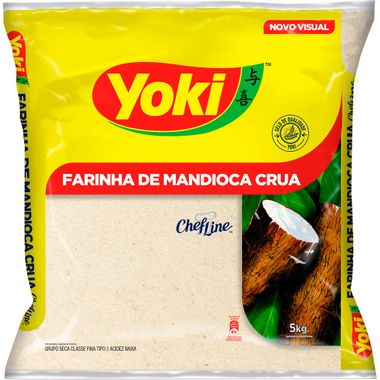 Farinha de Mandioca Crua Yoki 5kg