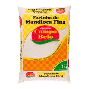 Farinha de Mandioca Fina Campo Belo 1Kg