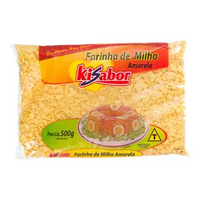 Farinha de Milho Amarela Kisabor 500g