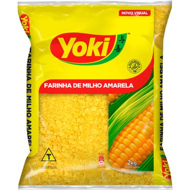 Farinha de Milho Amarela Yoki 2kg