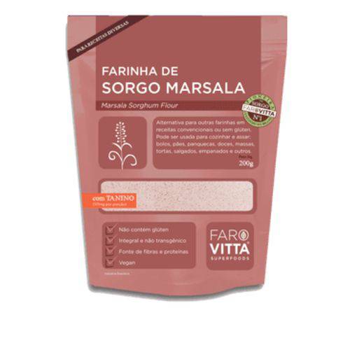 Farinha de Sorgo Marsala - Farovitta - 200g
