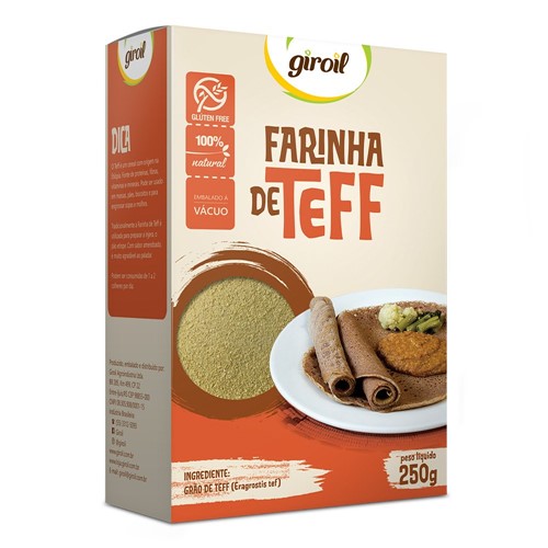 Farinha de Teff 250g - Giroil